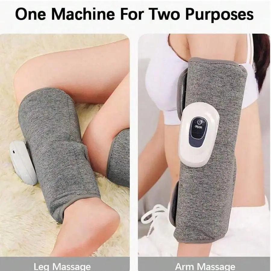1pc Electric Leg Massager Wireless Rechargeable Air Compression Leg Calf Massage For Relief Relax Leg Muscles Health Care