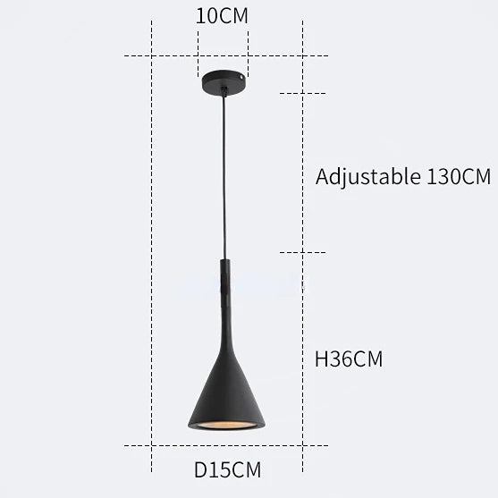 Nordic Modern LED Pendant Light - Perfect for Living Rooms, Bedrooms, Dining Rooms, and Cafes.