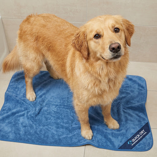 Quick-Dry Microfiber Dog Bath Towel