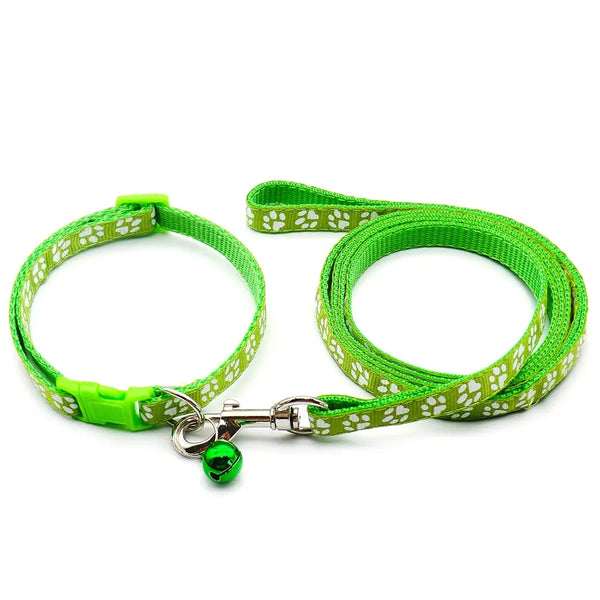 Adjustable Dog & Cat Leash Collar Set — view 3