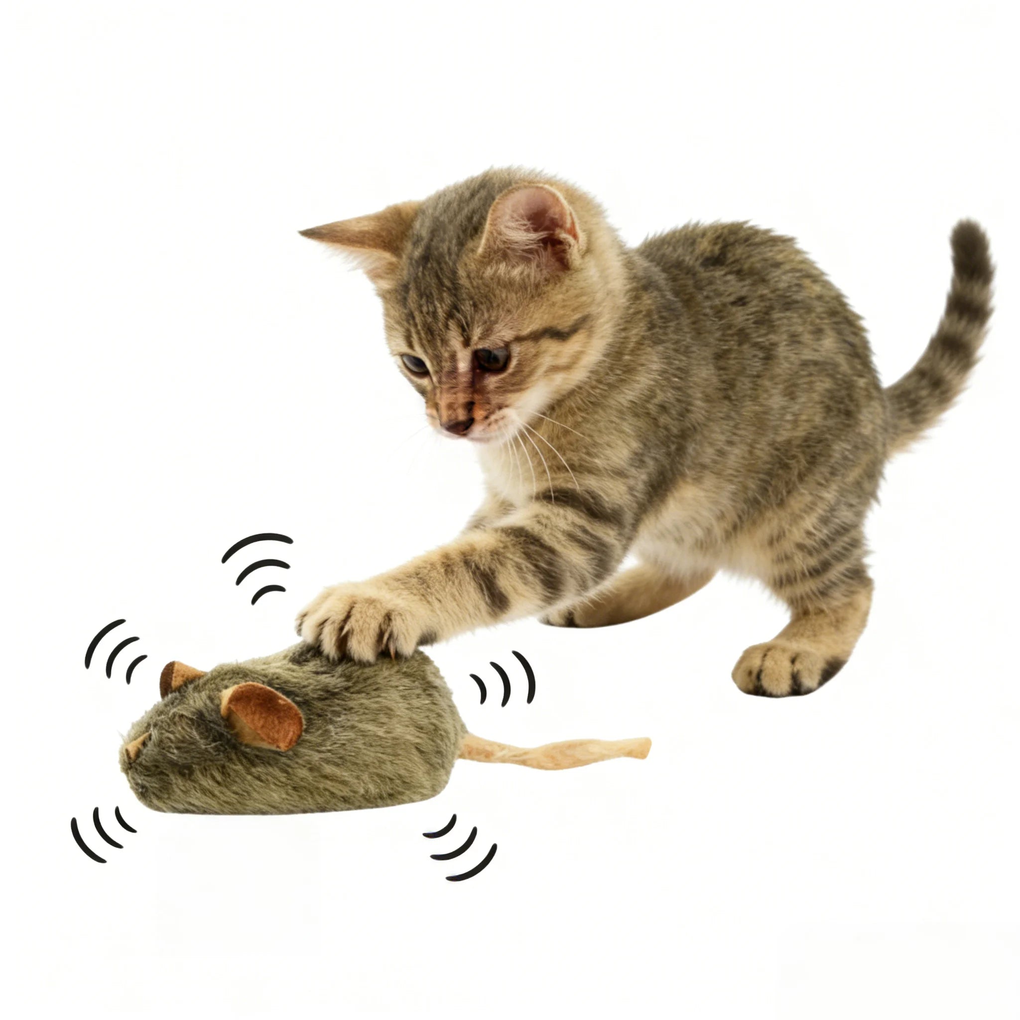 15pcs Interactive Mouse Plush Cat Chew Toy Squeaky — THee Store Pet Toys