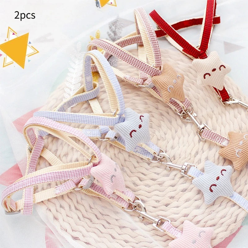 Popular Cat Leashes Dog Leashes, Lightweight Collars Dog Walking Leashes Cat Leashes Outdoor Dog Walking and Pet Walking Supplie