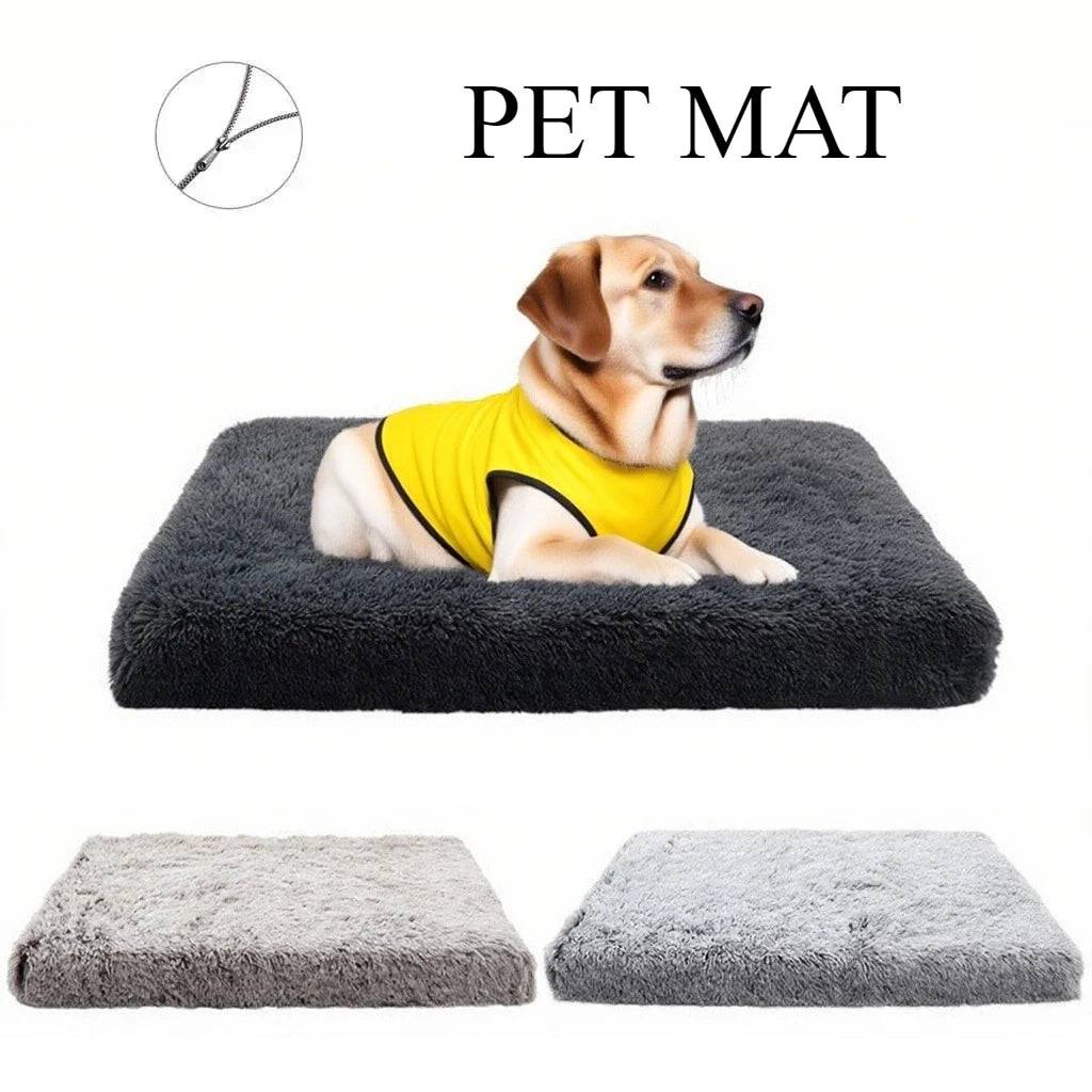 Super Soft Plush Cat/Dog Beds for Small Medium Large Dogs Removable for Cleaning Puppy Cushion Claming Dog Beds Pet Mat