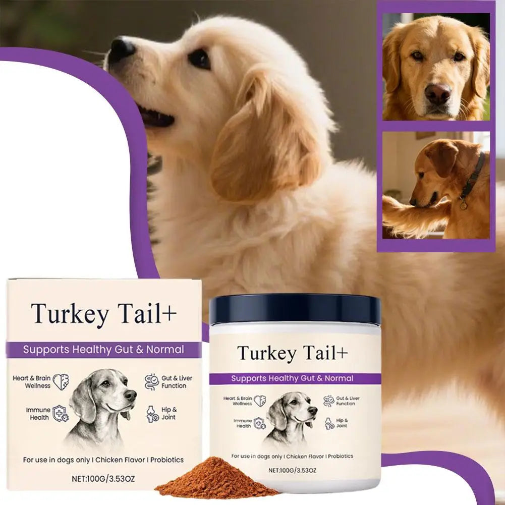 Pet Taurine & Probiotic Powder Set Heart Vision Gut Health Multifunctional Nutritional Supplement For Dog Daily Care