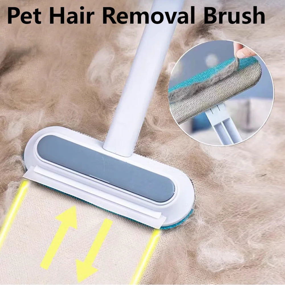 3 in 1 Pet Hair Remover Brush Long Handle Window C — THee Store Pet Hair