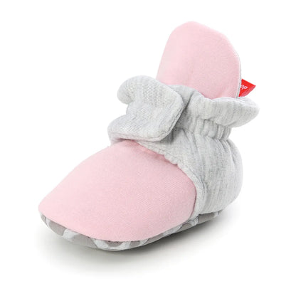 Winter Padded Thickened High-top Warm Newborn Baby Walking Shoe Anti-slip Cotton Soft Bottom Versatile Classic Baby Casual Shoes