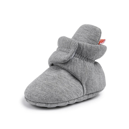 Winter Padded Thickened High-top Warm Newborn Baby Walking Shoe Anti-slip Cotton Soft Bottom Versatile Classic Baby Casual Shoes