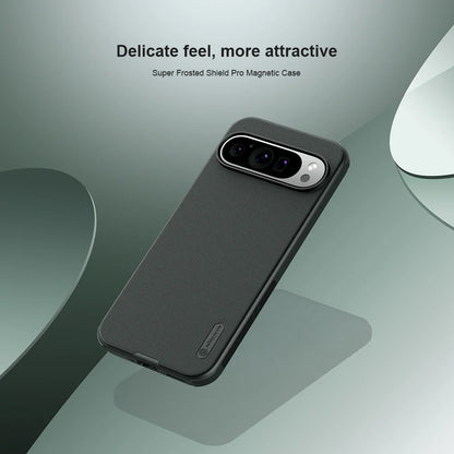 for Google Pixel 9 / 9 Pro / 9 Pro XL Case Nillkin Super Frosted Shield Hard PC Soft Edge for Magsafe Magnetic Protection Cover