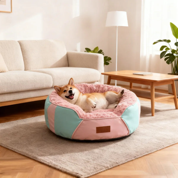 2026 New Thickened and Insulated Cat Bed Pet Mat - Medium to Small Leather High-End Pet Bed for Cats and Dogs