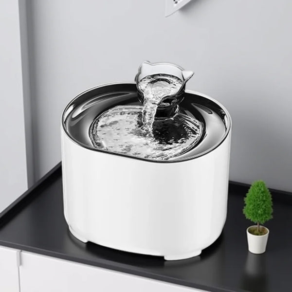 Cat Fountain Pets Water Fountain Cats Dispenser Auto Filter USB Electric Mute Cat Drinker Bowl Recirculate Filtring Drinker