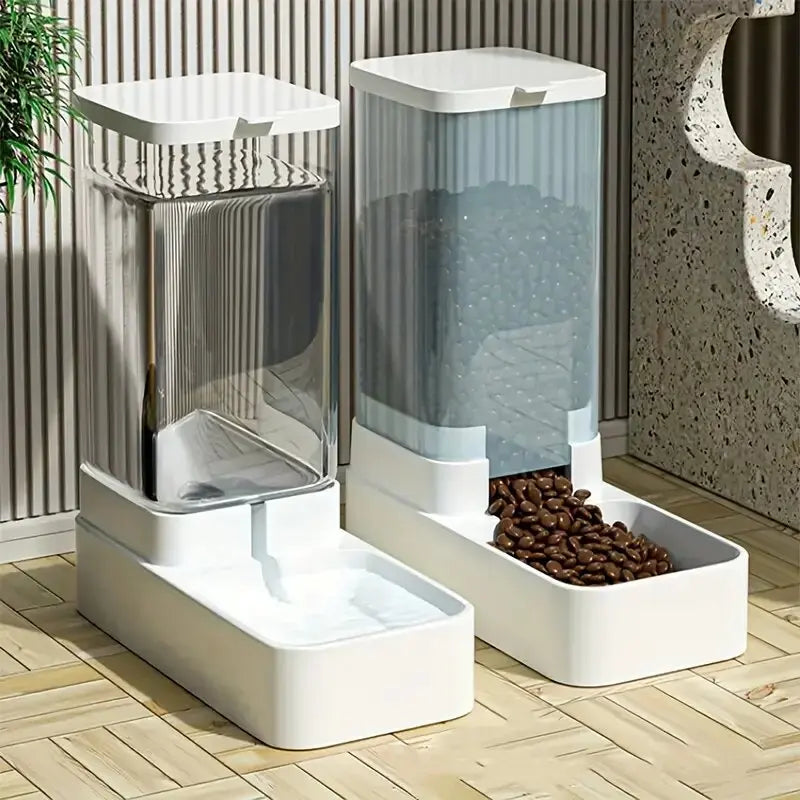 1pc2pcs Automatic Dog FeederWater Dispenser Plasti — THee Store Pet Feeding