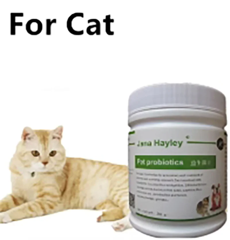NEW Advanced Probiotics for Dogs & Cats, Digestive Enzymes, Dog Probiotic Powder Supplement for Allergies
