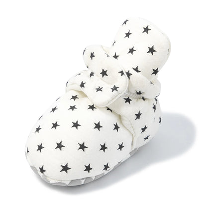 Winter Padded Thickened High-top Warm Newborn Baby Walking Shoe Anti-slip Cotton Soft Bottom Versatile Classic Baby Casual Shoes