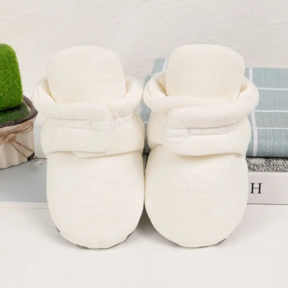Winter Padded Thickened High-top Warm Newborn Baby Walking Shoe Anti-slip Cotton Soft Bottom Versatile Classic Baby Casual Shoes