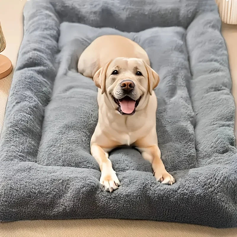 120cm Warm Dog Sofa Bed Winter Pet Dog Cat Bed Sle — THee Store Pet Beds