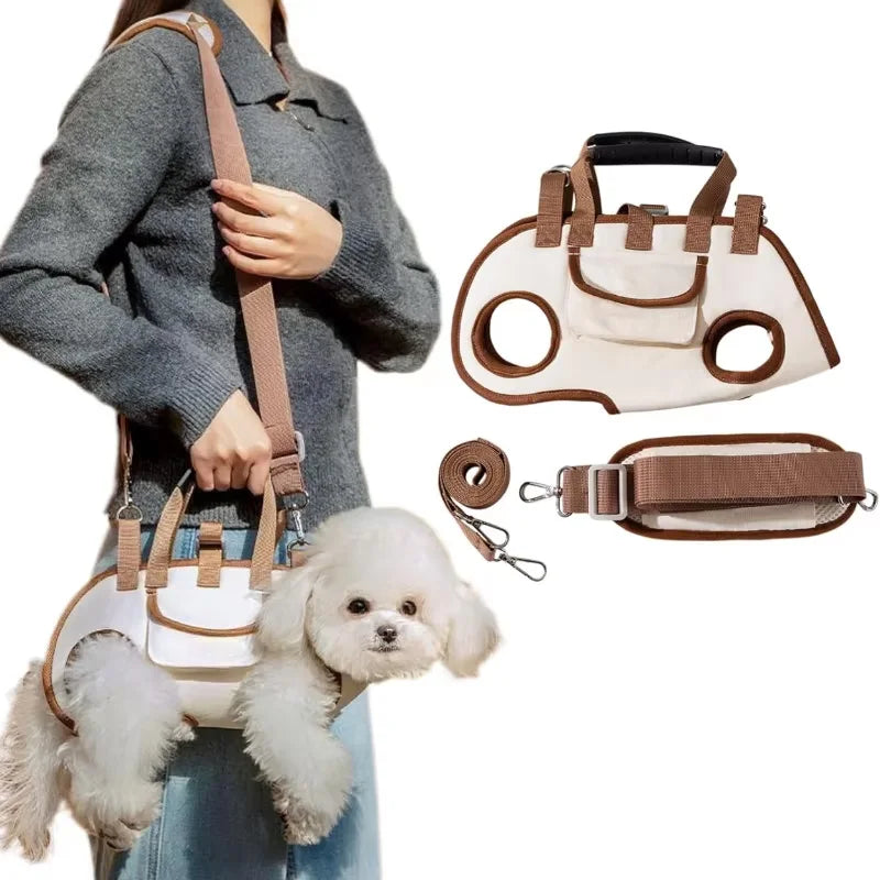 2026 Small Dog Lift Harness Backpack Sling Carrier — THee Store Pet Carriers