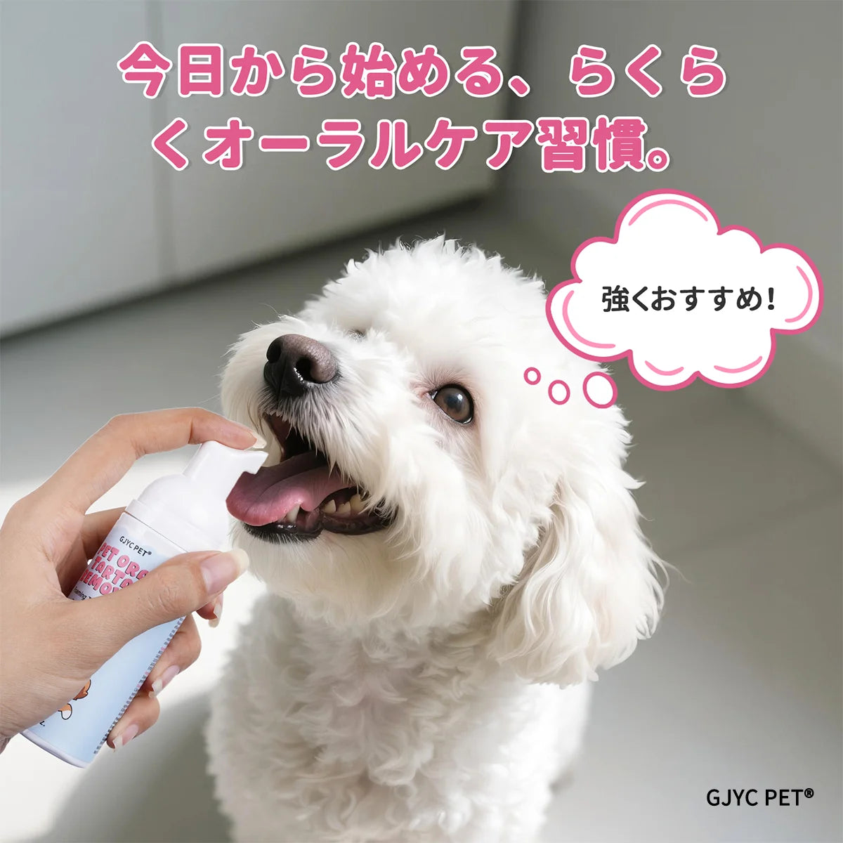 Pet Dental Cleaning Mousse Non-Irritating Tartar Plaque Remover Gentle Fresh Breath for Dogs Cats Oral Hygiene Gums Care