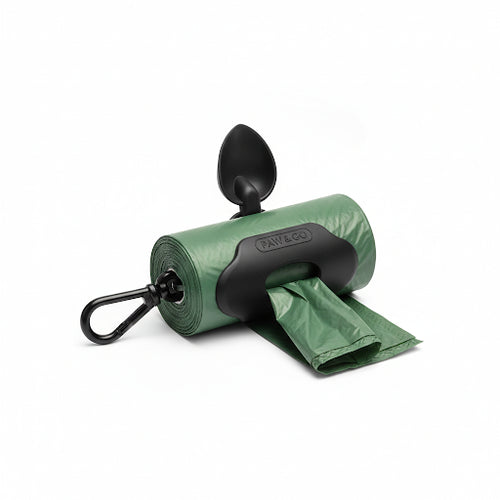 Pet Waste Poop Bags with Dispenser Holder