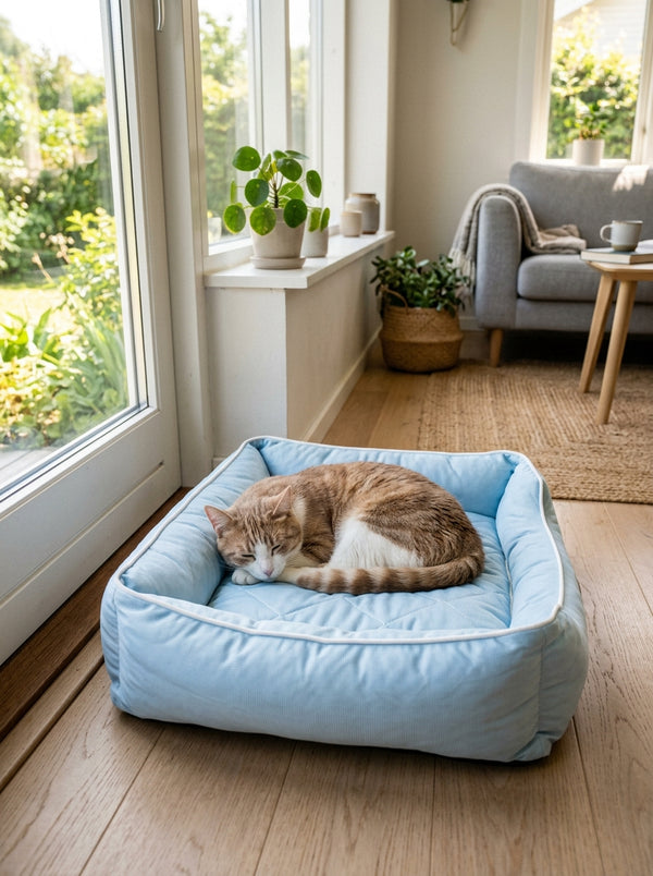 Ice Silk Cooling Pet Bed — Heat Regulation