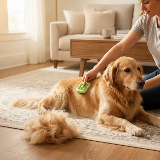Silicone Pet Deshedding Tool — Professional Grooming